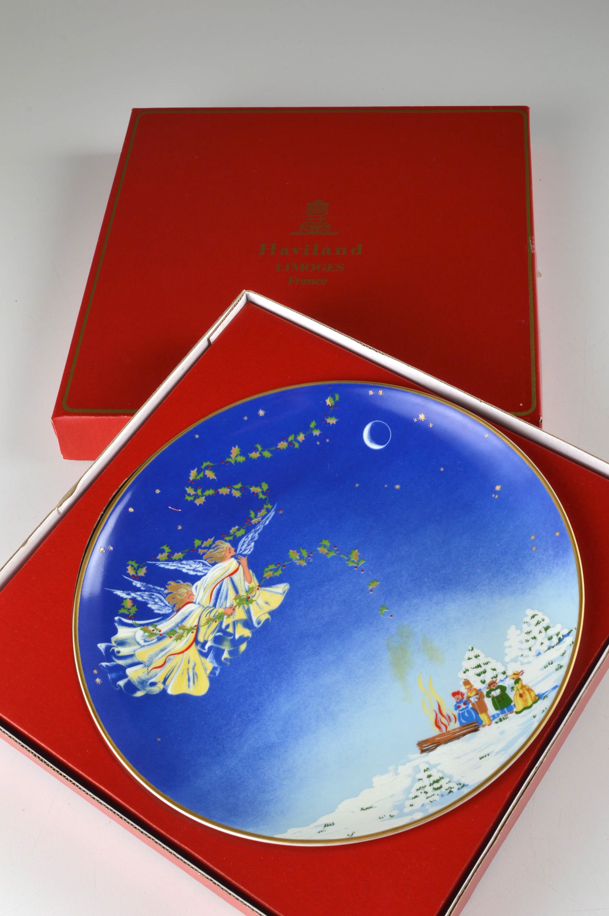 Limited Edition 1986 Haviland Limoges Christmas Plate