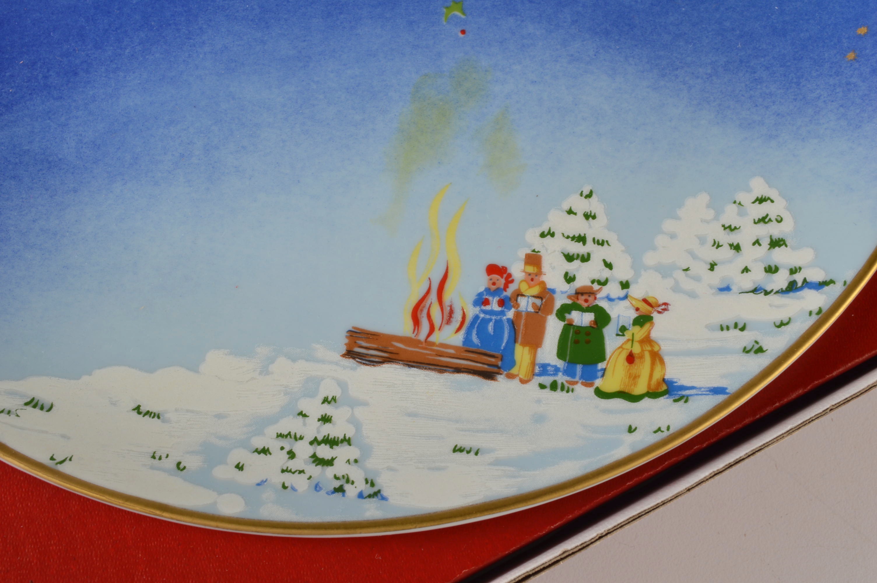 Limited Edition 1986 Haviland Limoges Christmas Plate