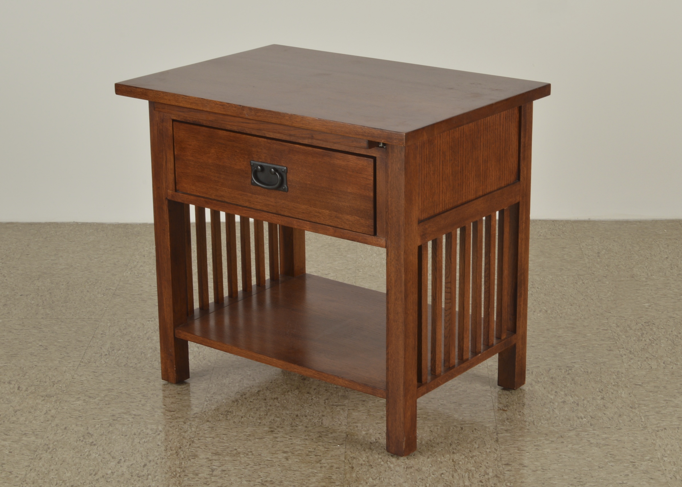Pair of Mission Style Nightstands
