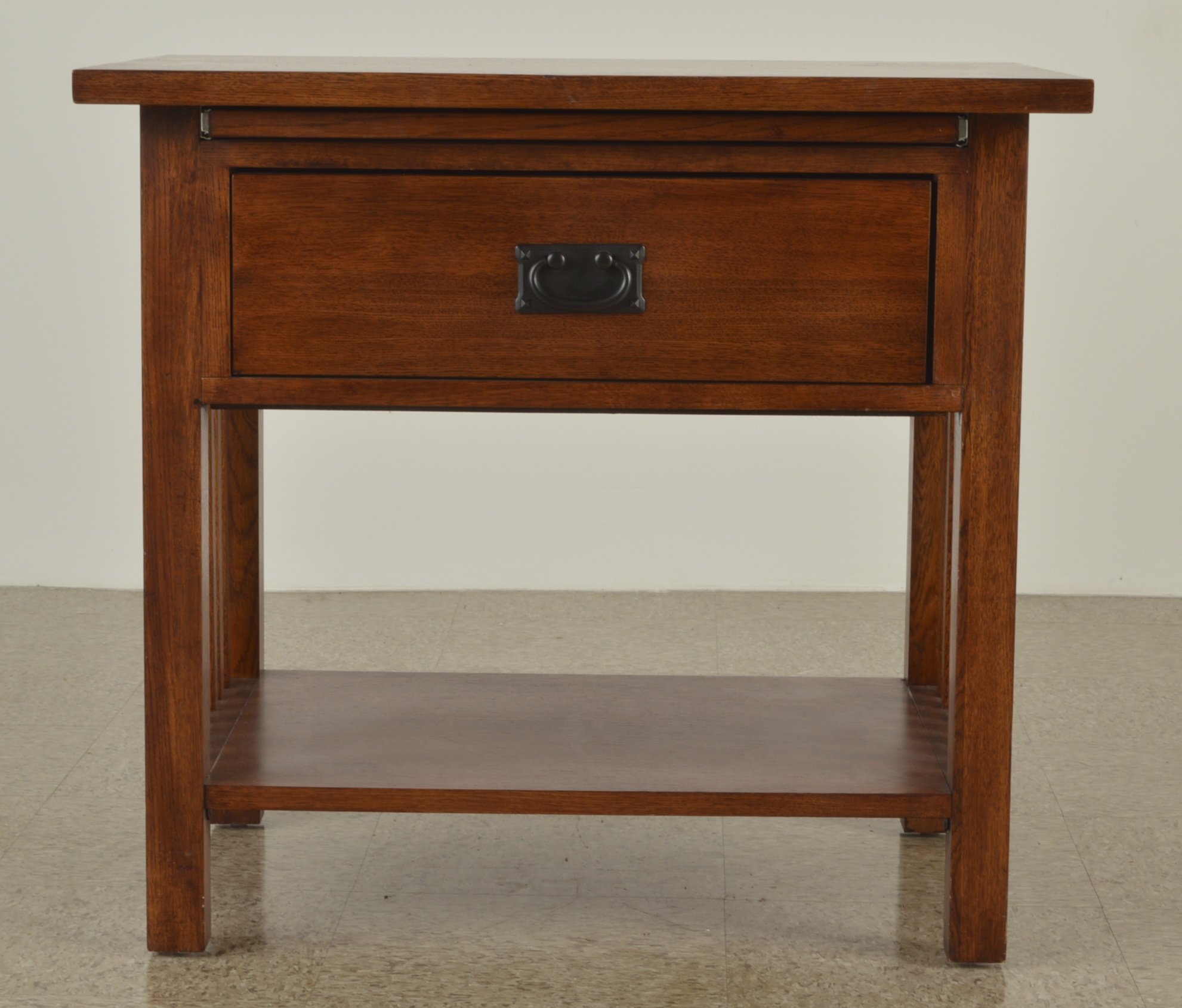 Pair of Mission Style Nightstands
