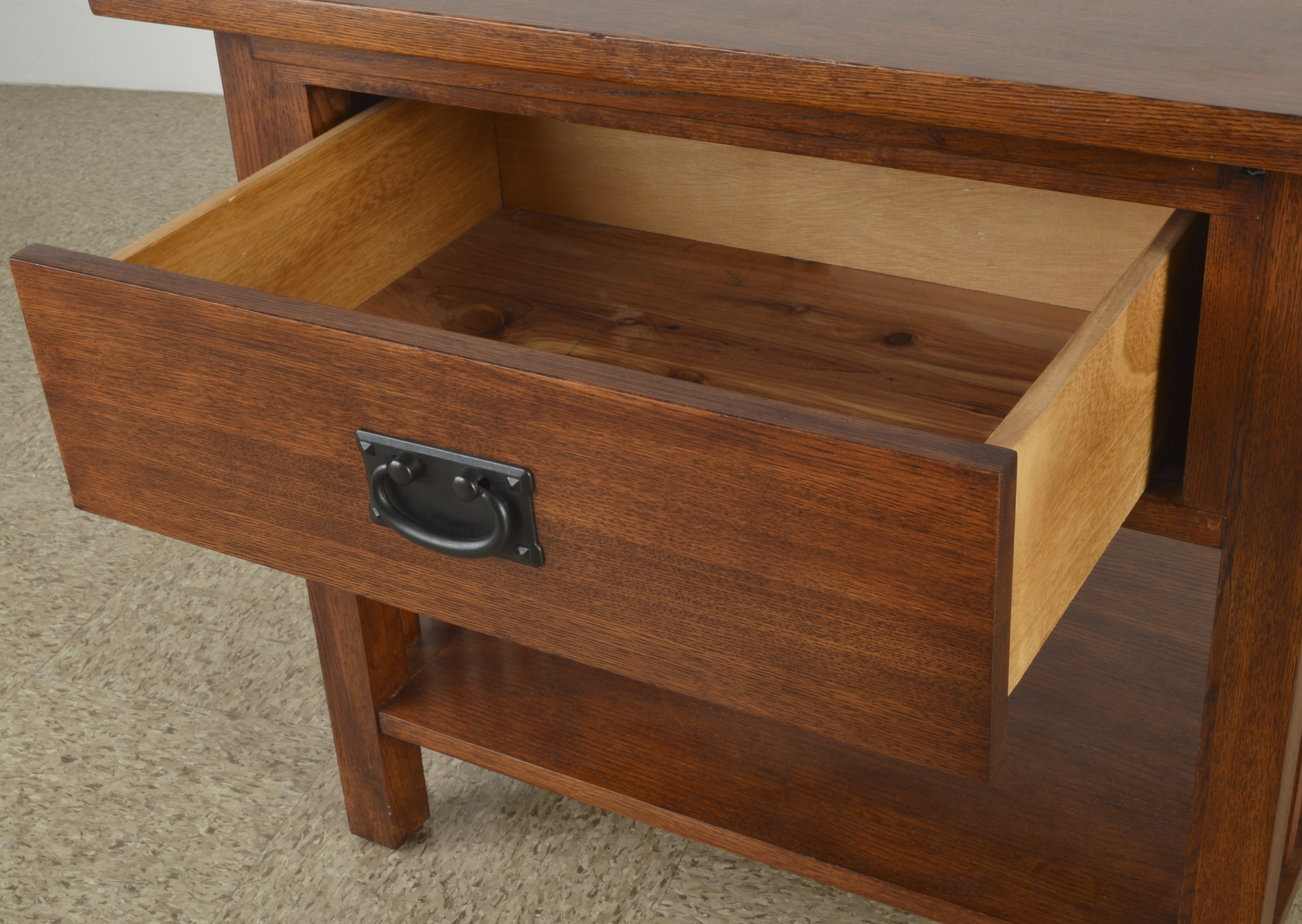 Pair of Mission Style Nightstands