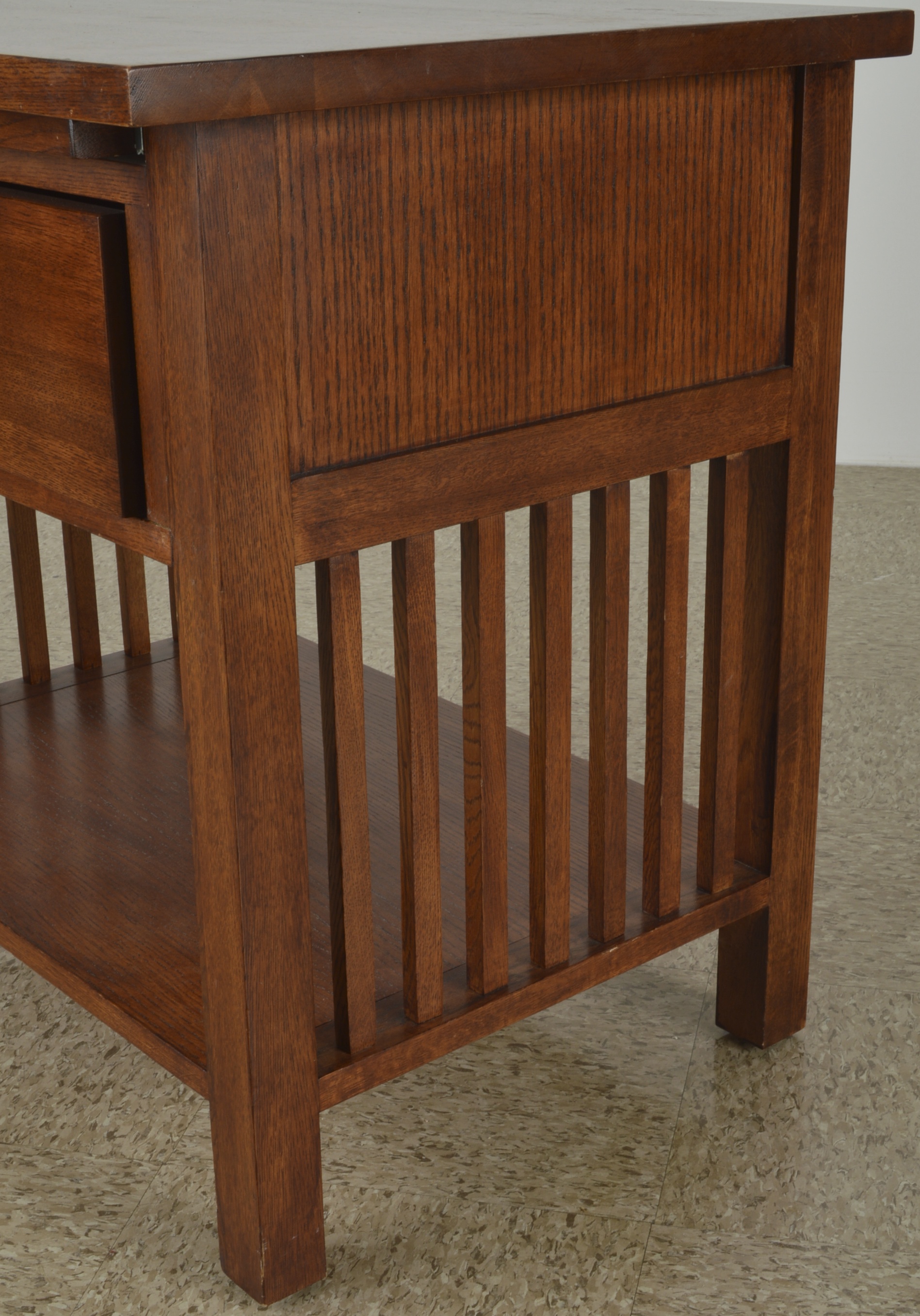 Pair of Mission Style Nightstands