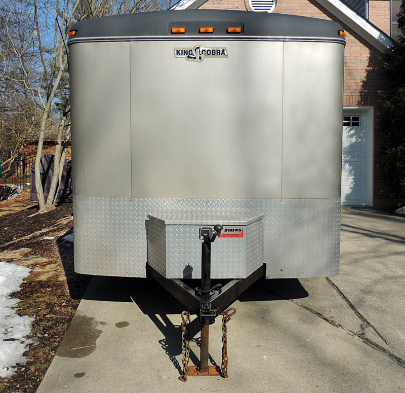 Cargo King 7 x 12 Foot Single Axle Enclosed Cargo Trailer