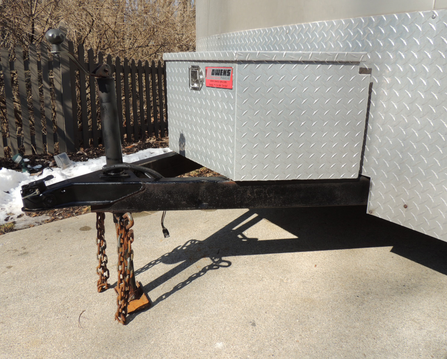 Cargo King 7 x 12 Foot Single Axle Enclosed Cargo Trailer