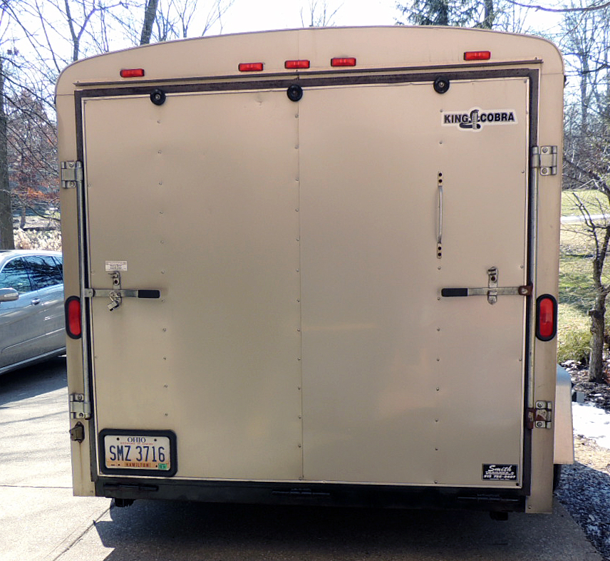Cargo King 7 x 12 Foot Single Axle Enclosed Cargo Trailer