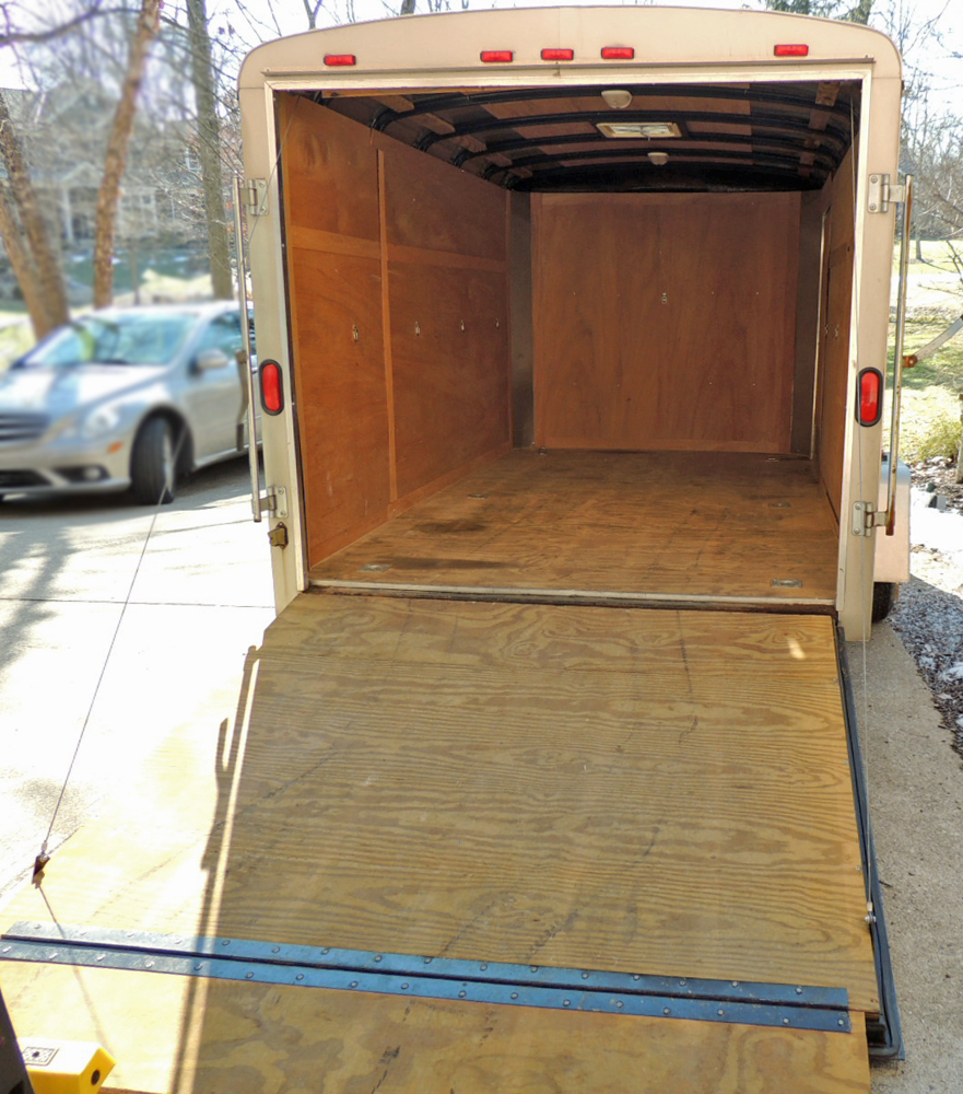 Cargo King 7 x 12 Foot Single Axle Enclosed Cargo Trailer
