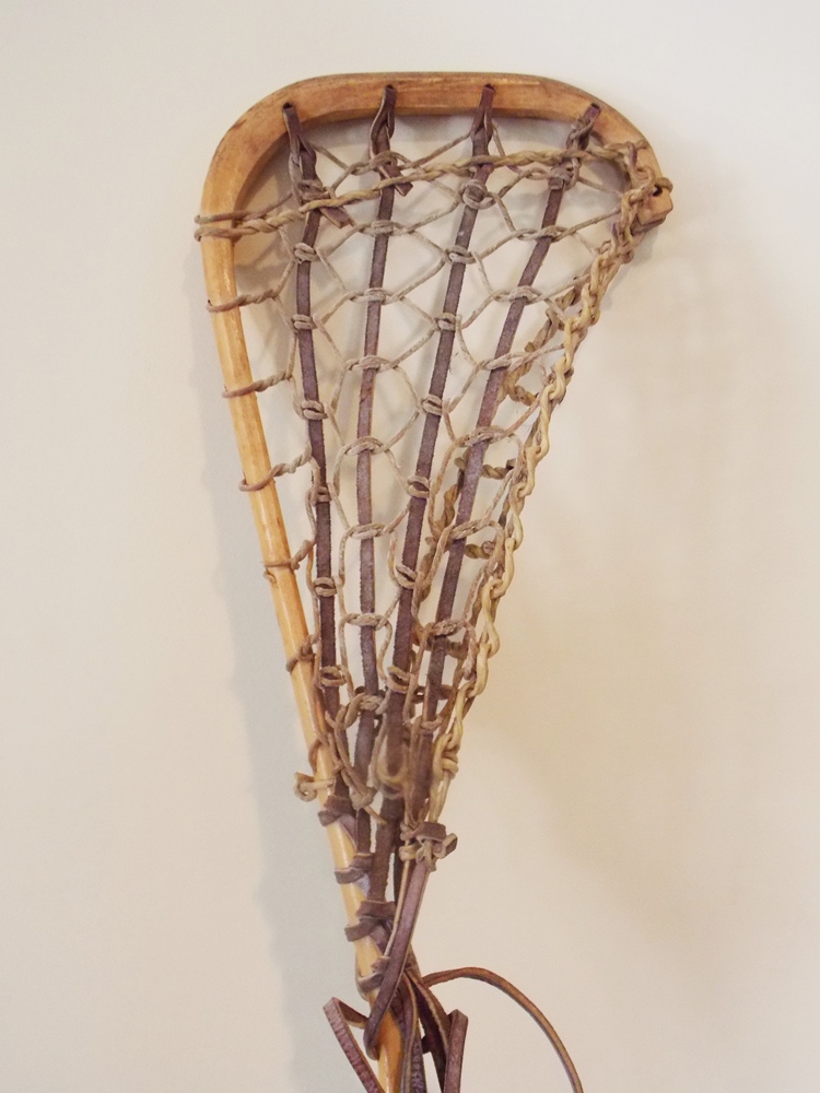 Vintage Wood Lacrosse Stick