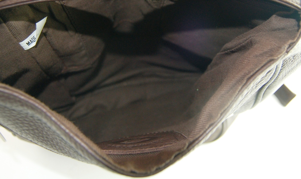 Ellington Brown Leather Backpack Purse