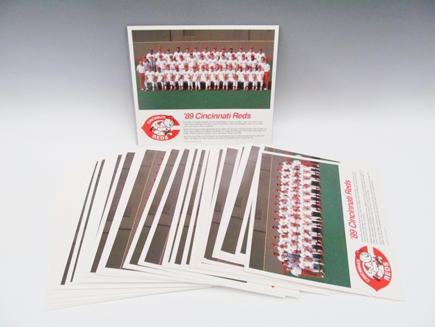 110 Copies of 1989 Cincinnati Reds Team Photo
