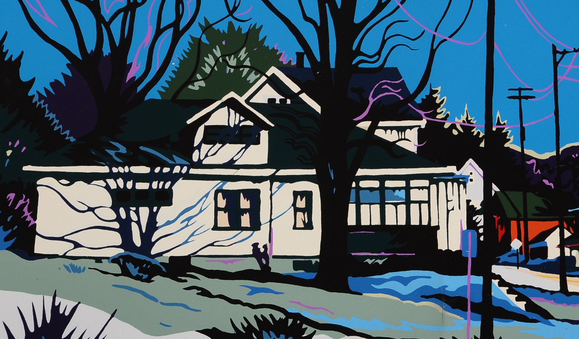 Original Jon Carsman Color Serigraph