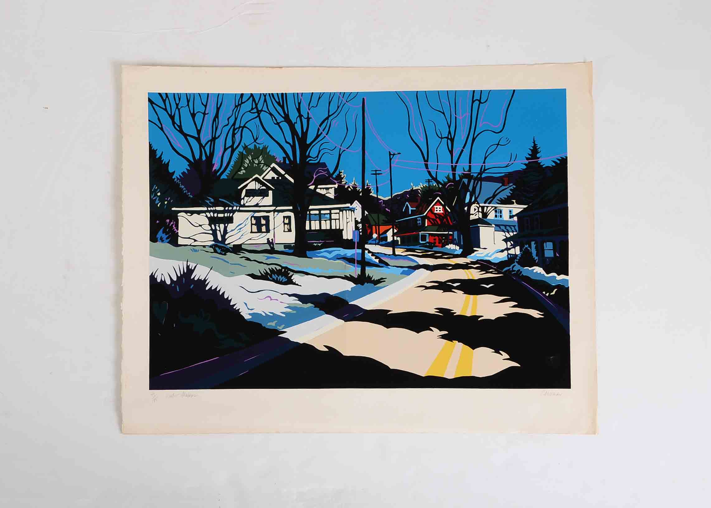 Original Jon Carsman Color Serigraph