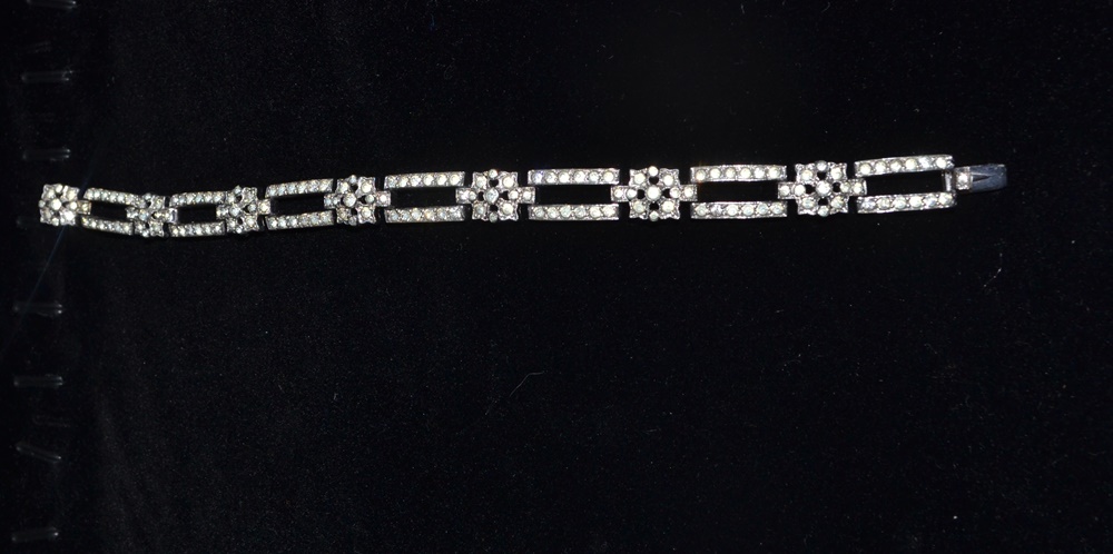 4 Vintage Silver Tone Bracelets & Ring