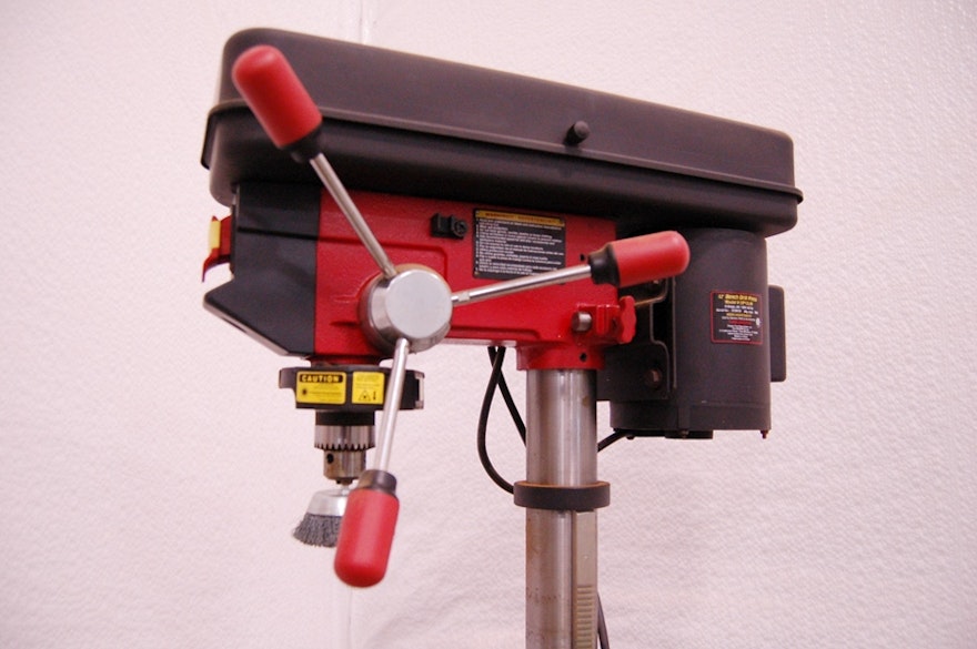 Tradesman 12" Drill Press with Laser Guide and Table