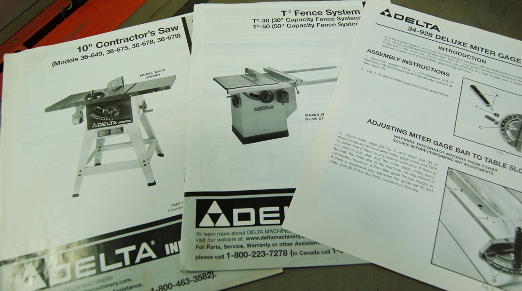 Delta 10" Contractor's Table Saw