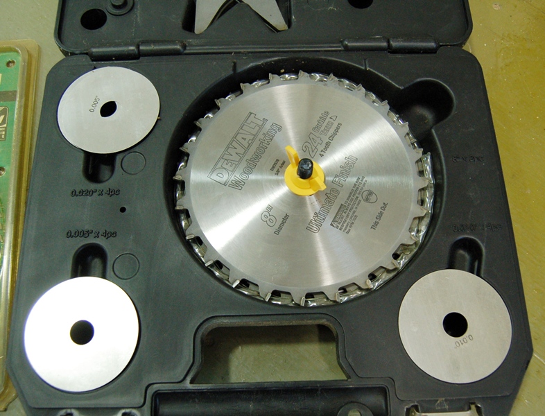 DeWalt Dado Set and 10" Hitachi Mitter/Table Saw Blade
