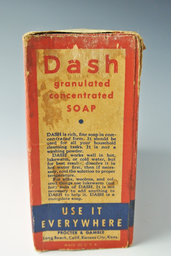 Early 1950s Procter & Gamble Products Dash & Oxydol