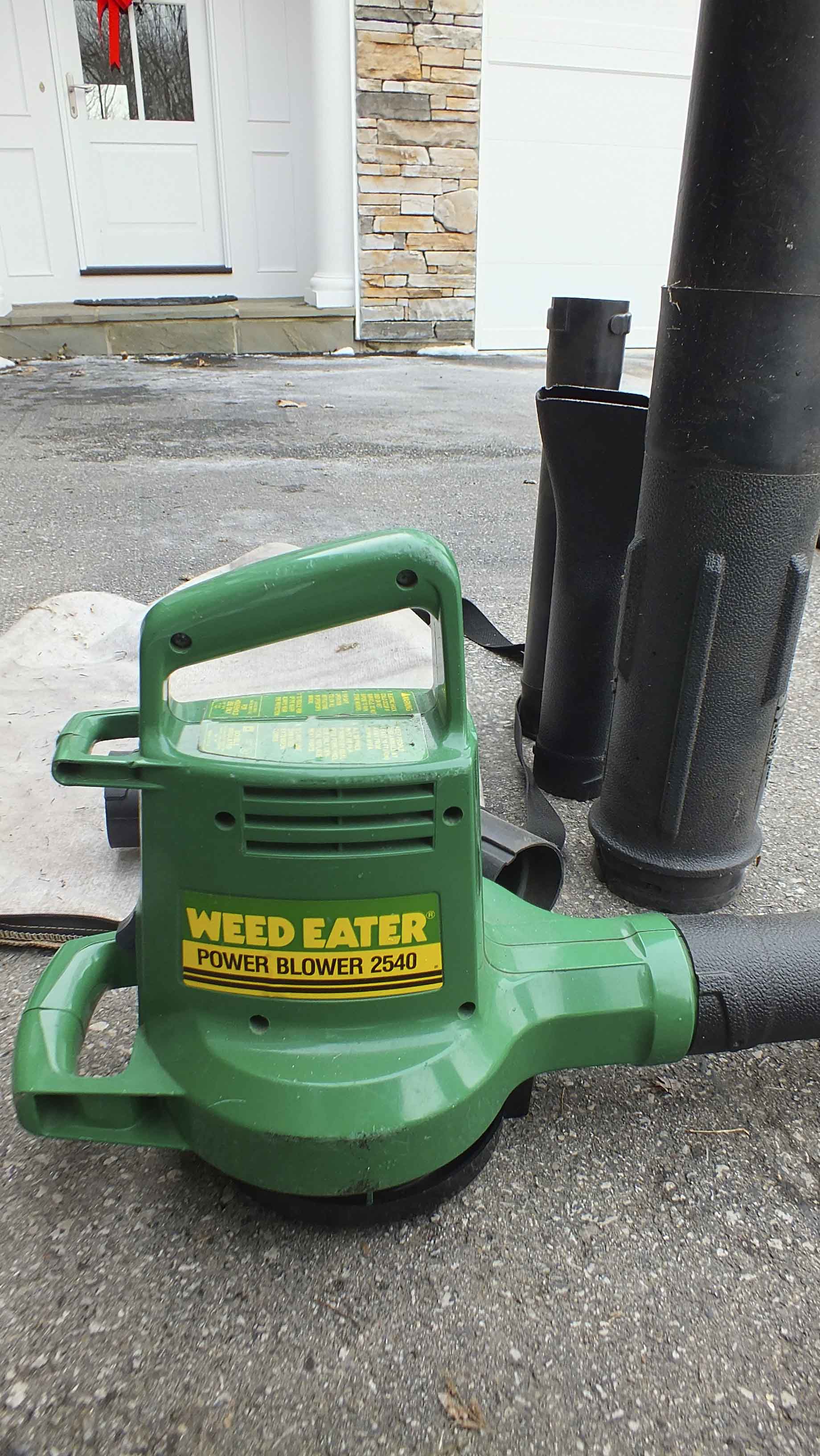 Weed Eater 2540 Electric Power Blower