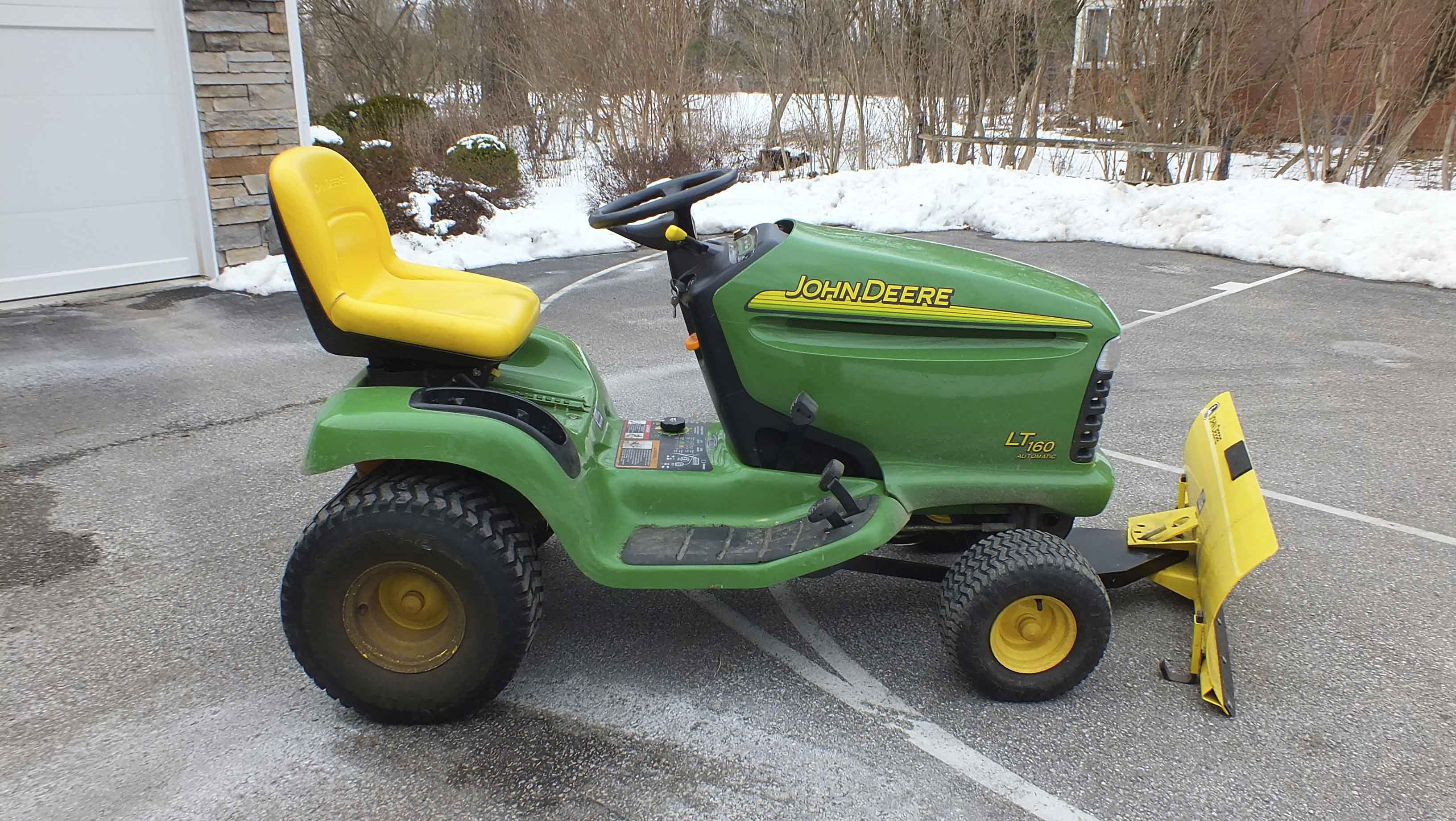 John Deere LT 160 Tractor and Accessories