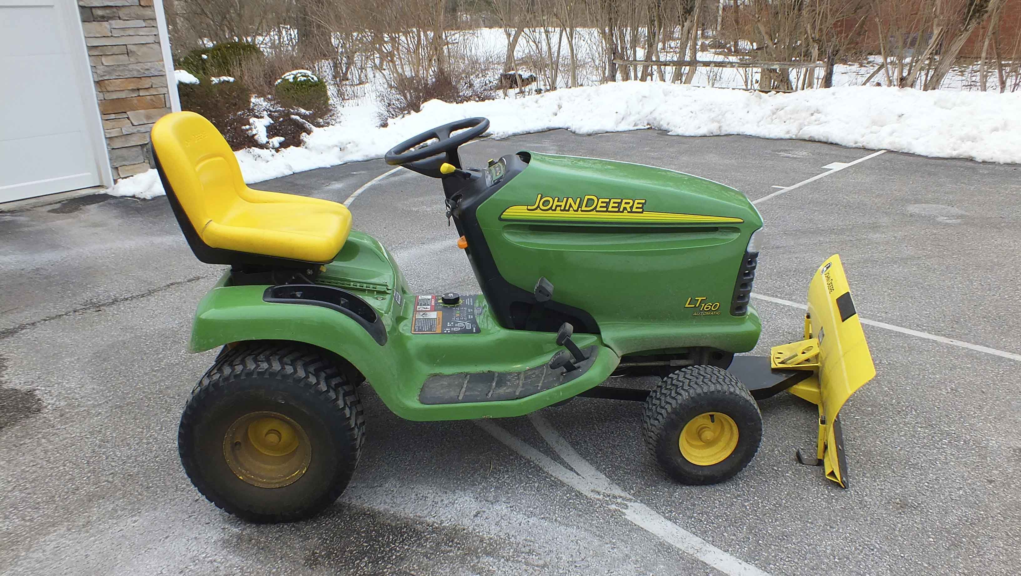 John Deere LT 160 Tractor and Accessories