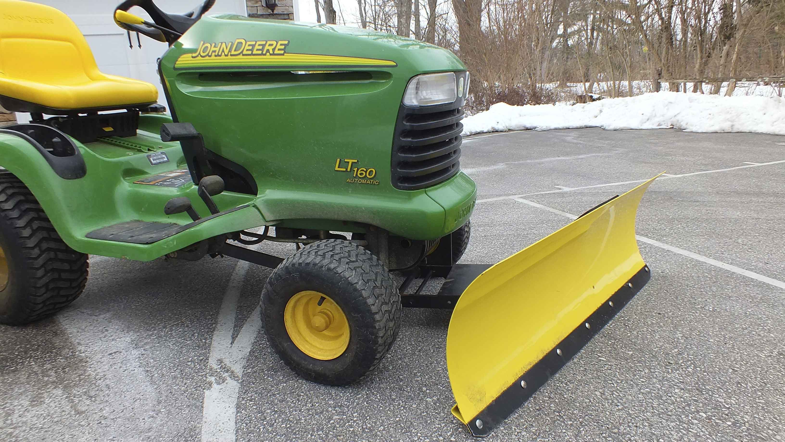 John Deere LT 160 Tractor and Accessories