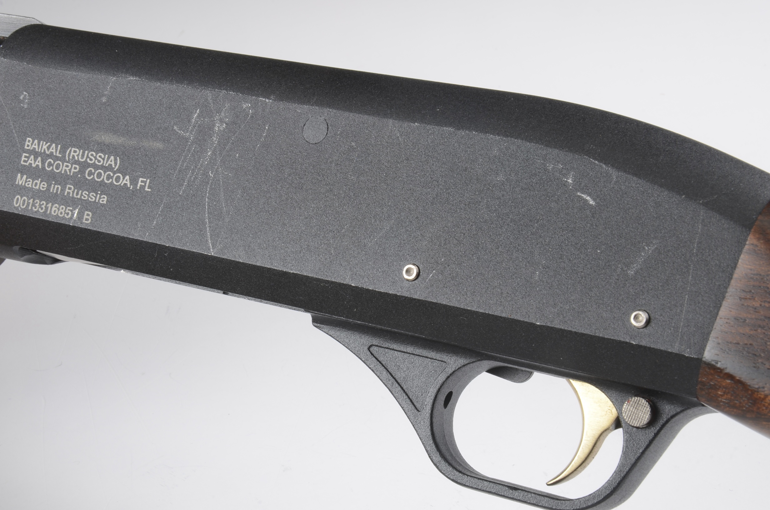 Baikal Model MP-133 12 gauge pump shotgun