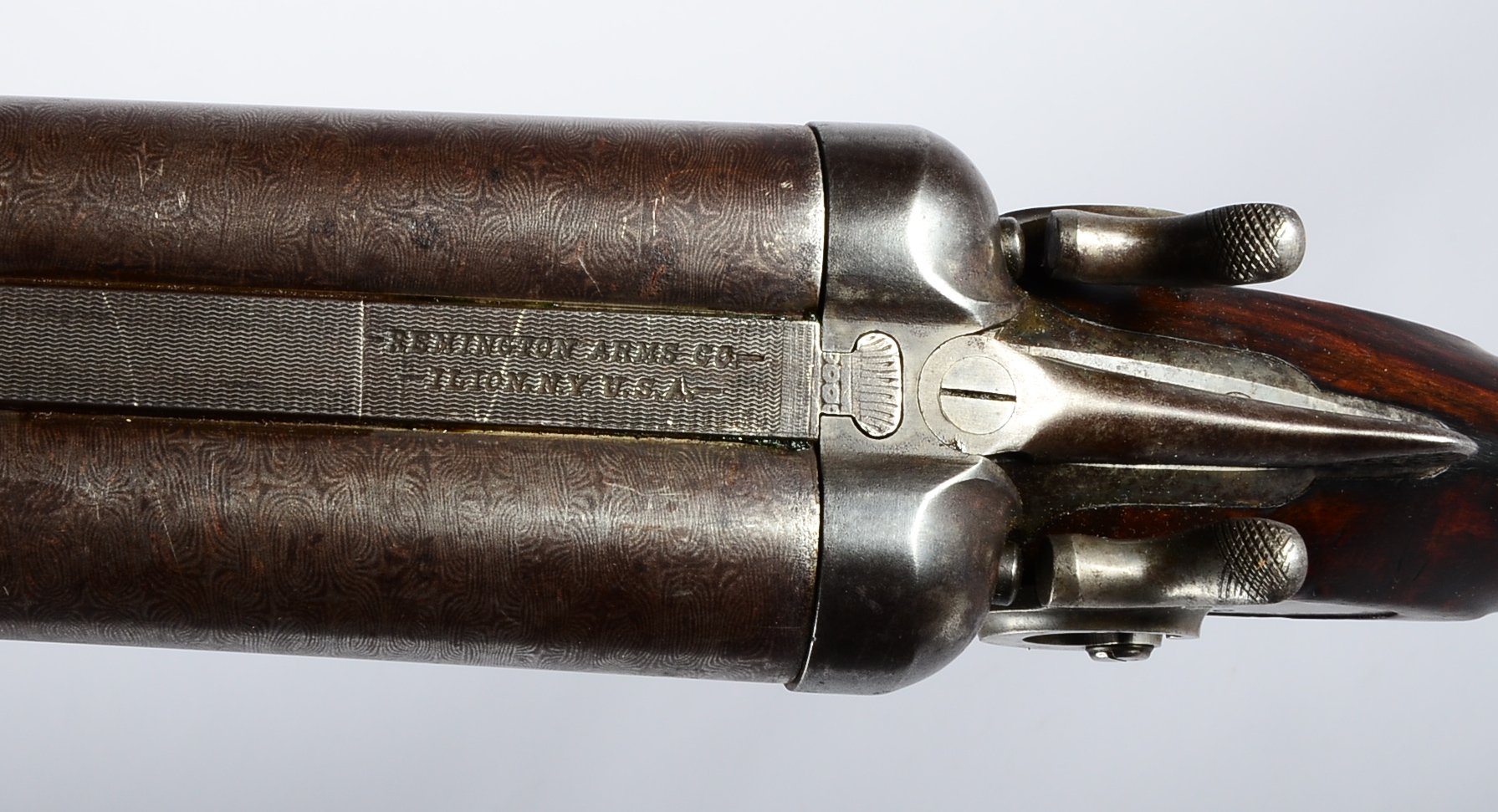 Remington 10 gauge Side by Side double barrel shotgun