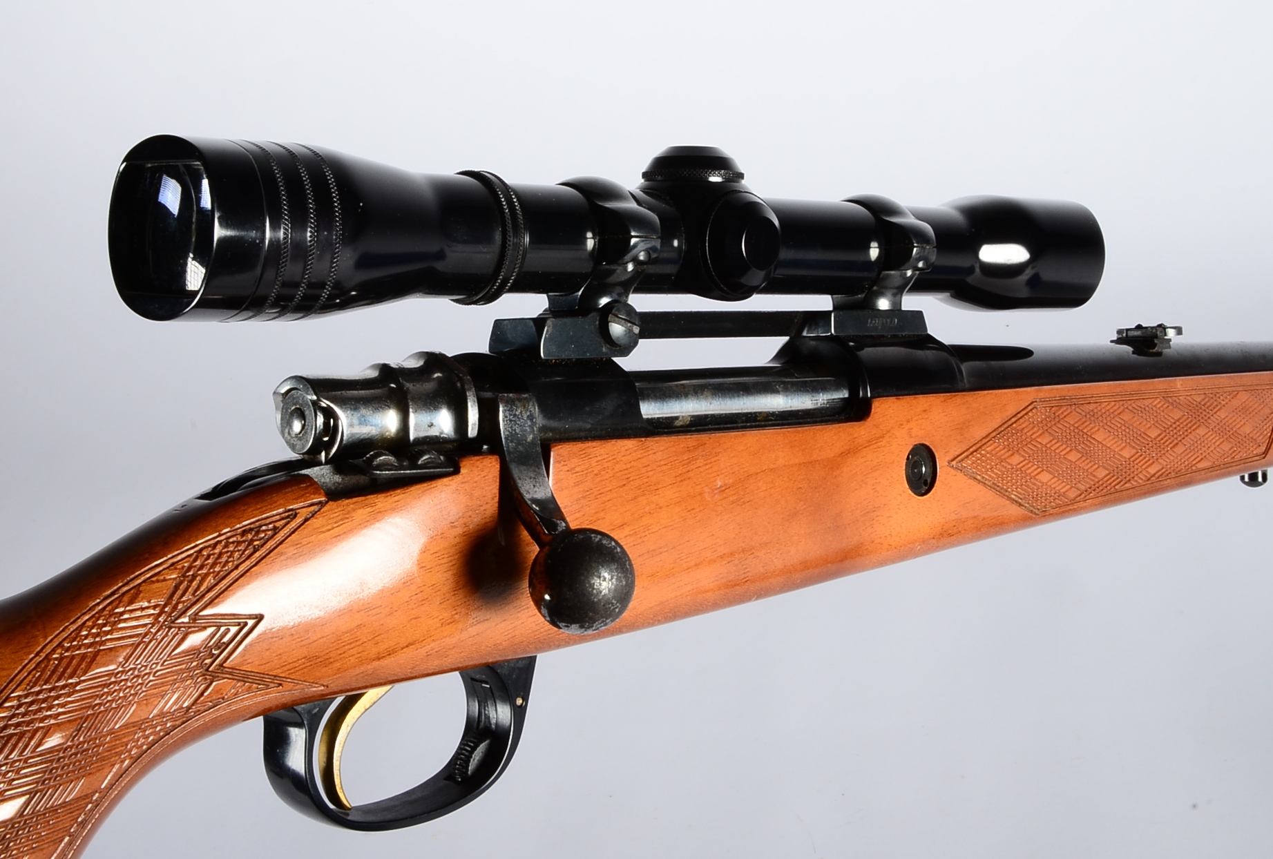 Parker Hale .25/06 bolt action rifle with Redfield 4X scope