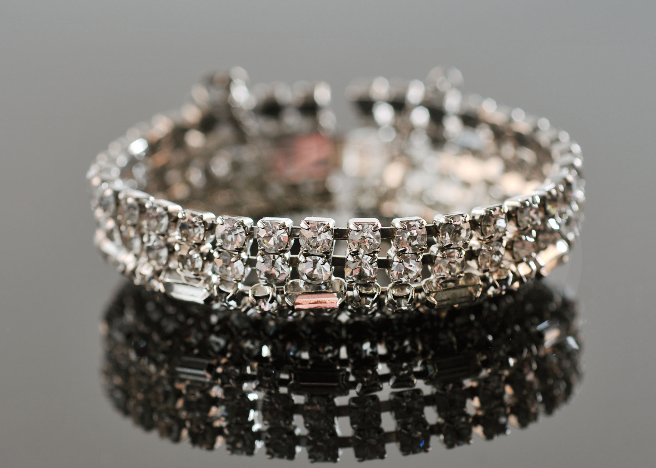 Vintage Rhinestone Bracelet
