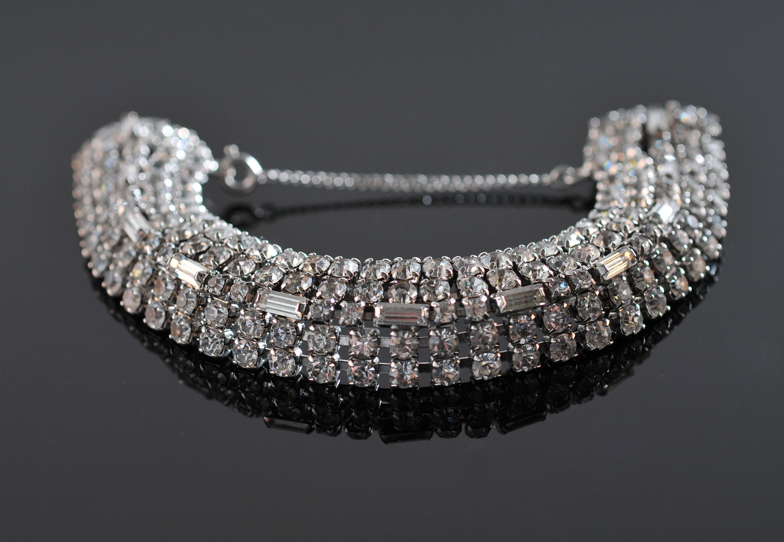 Vintage Rhinestone Bracelet