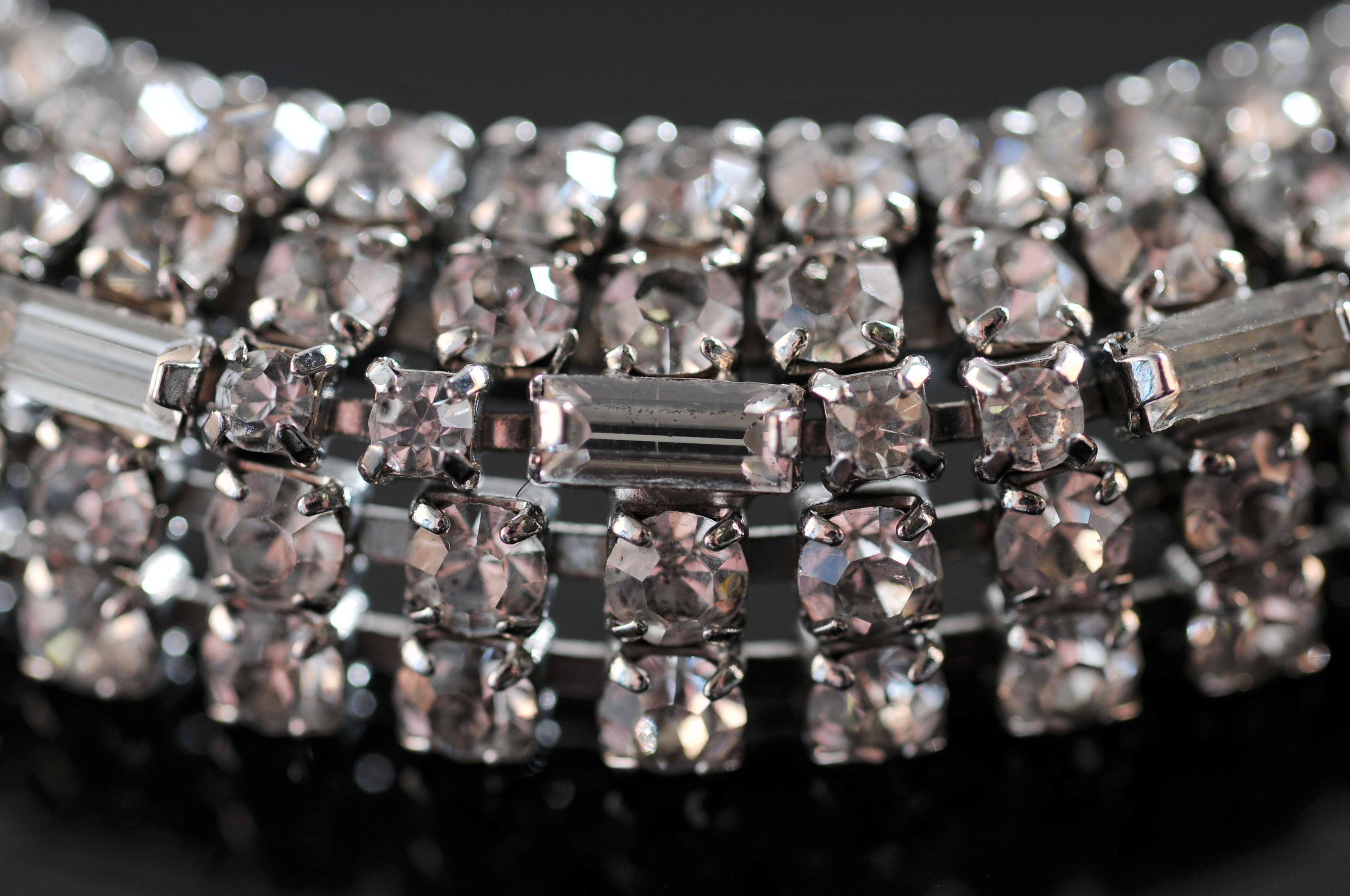 Vintage Rhinestone Bracelet