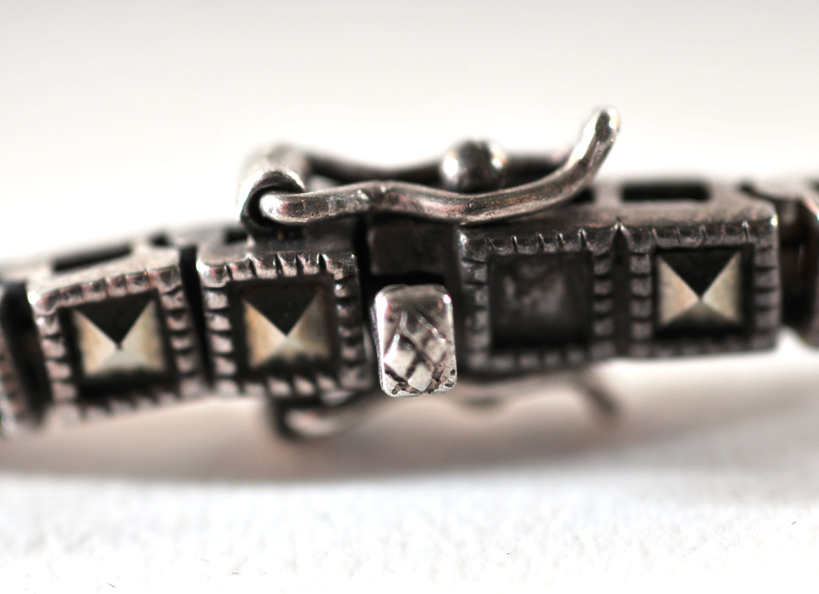 Sterling silver and Marcasite Bracelet