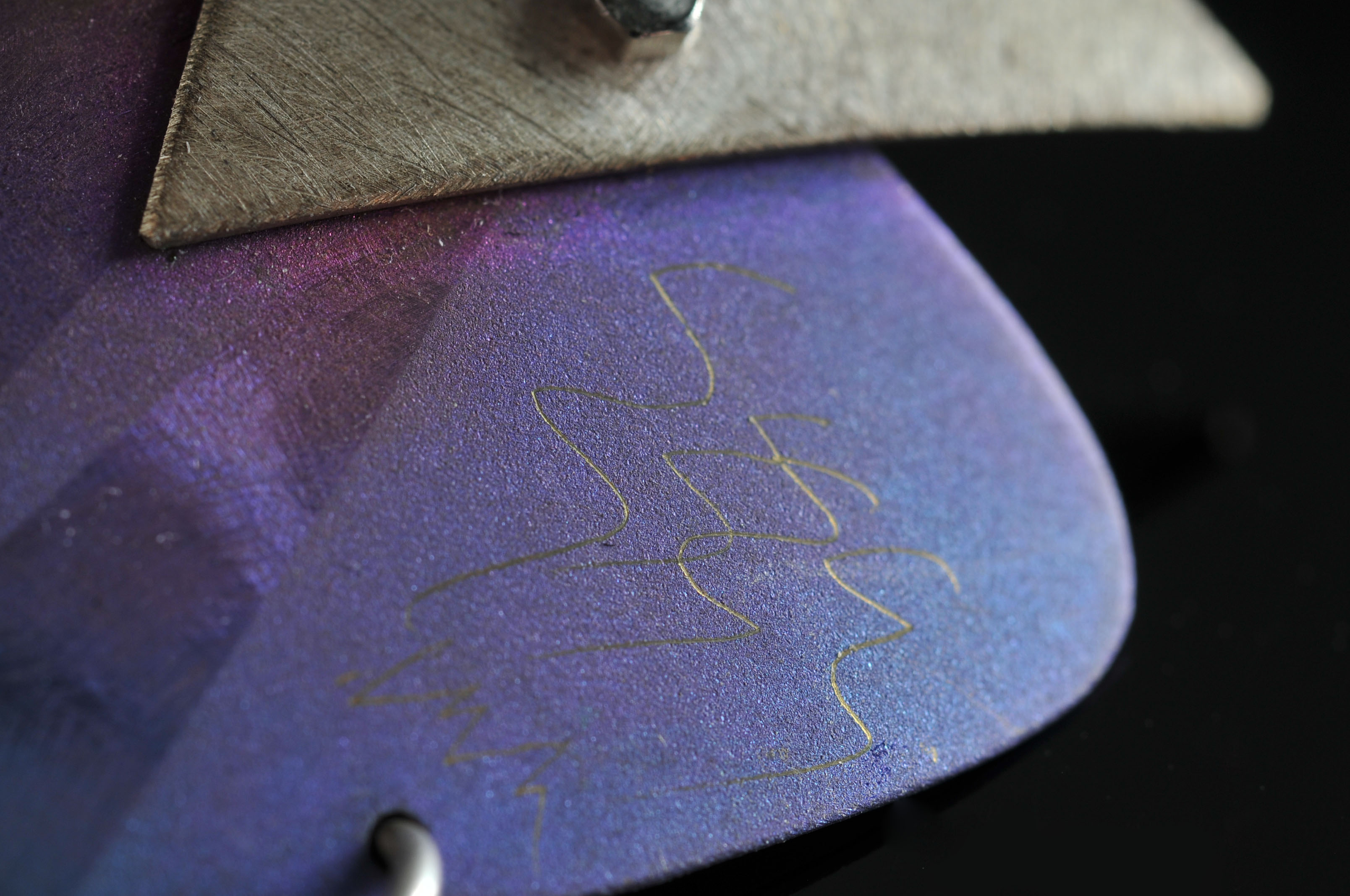 Vintage 80's Handmade Art Earrings