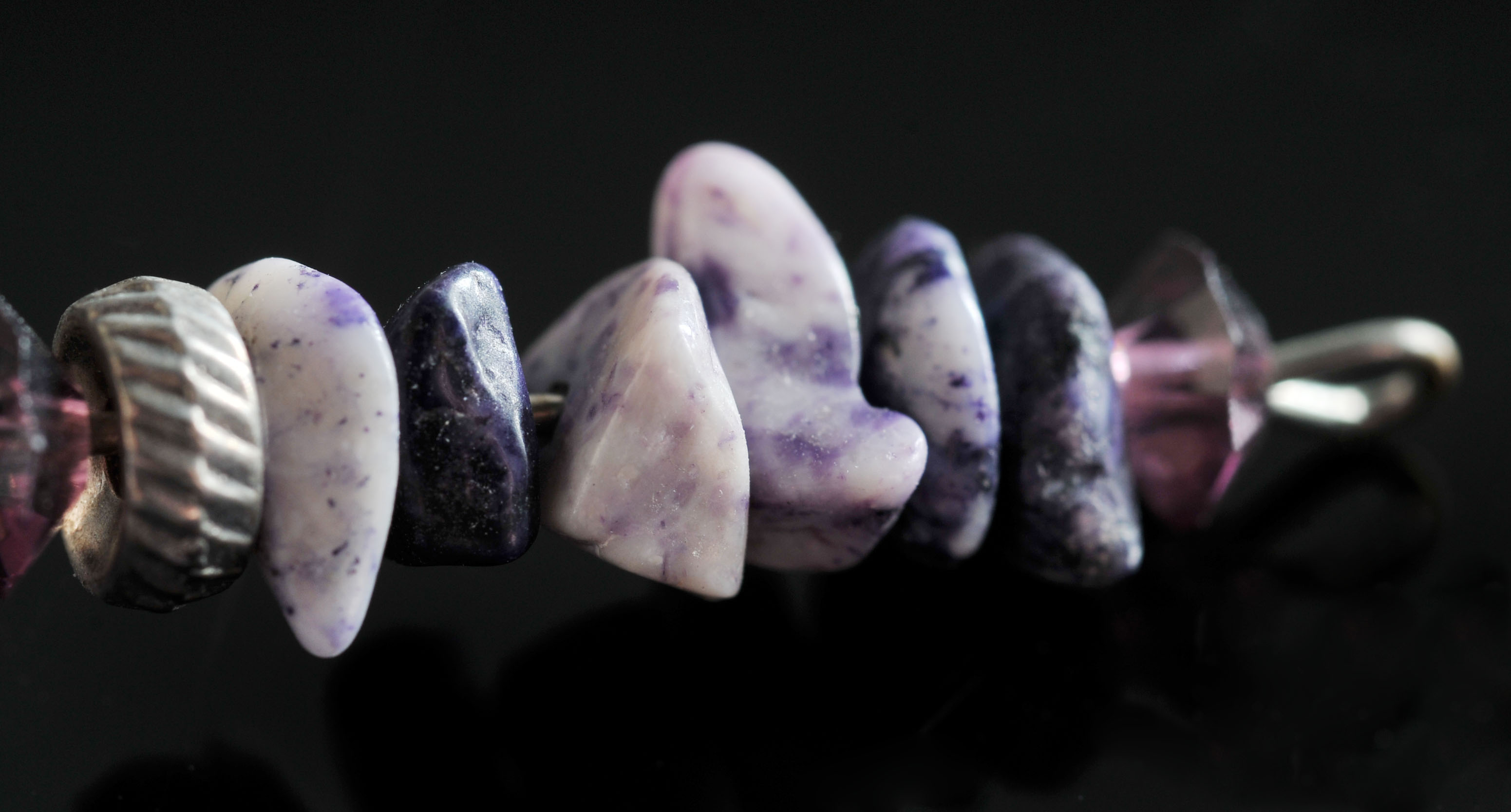 Vintage 80's Handmade Art Earrings