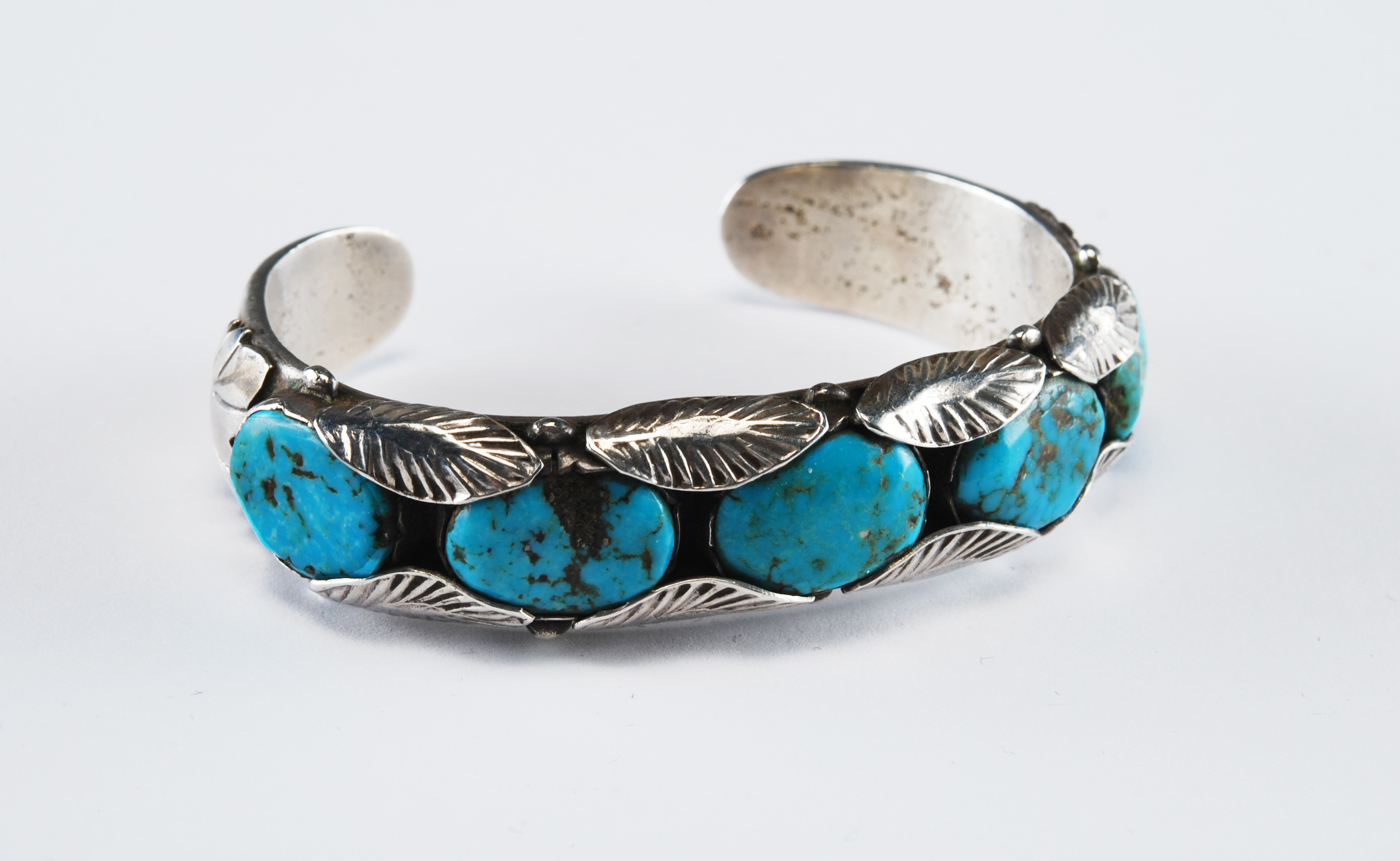 Sterling Silver and Turquoise Cuff Bracelet