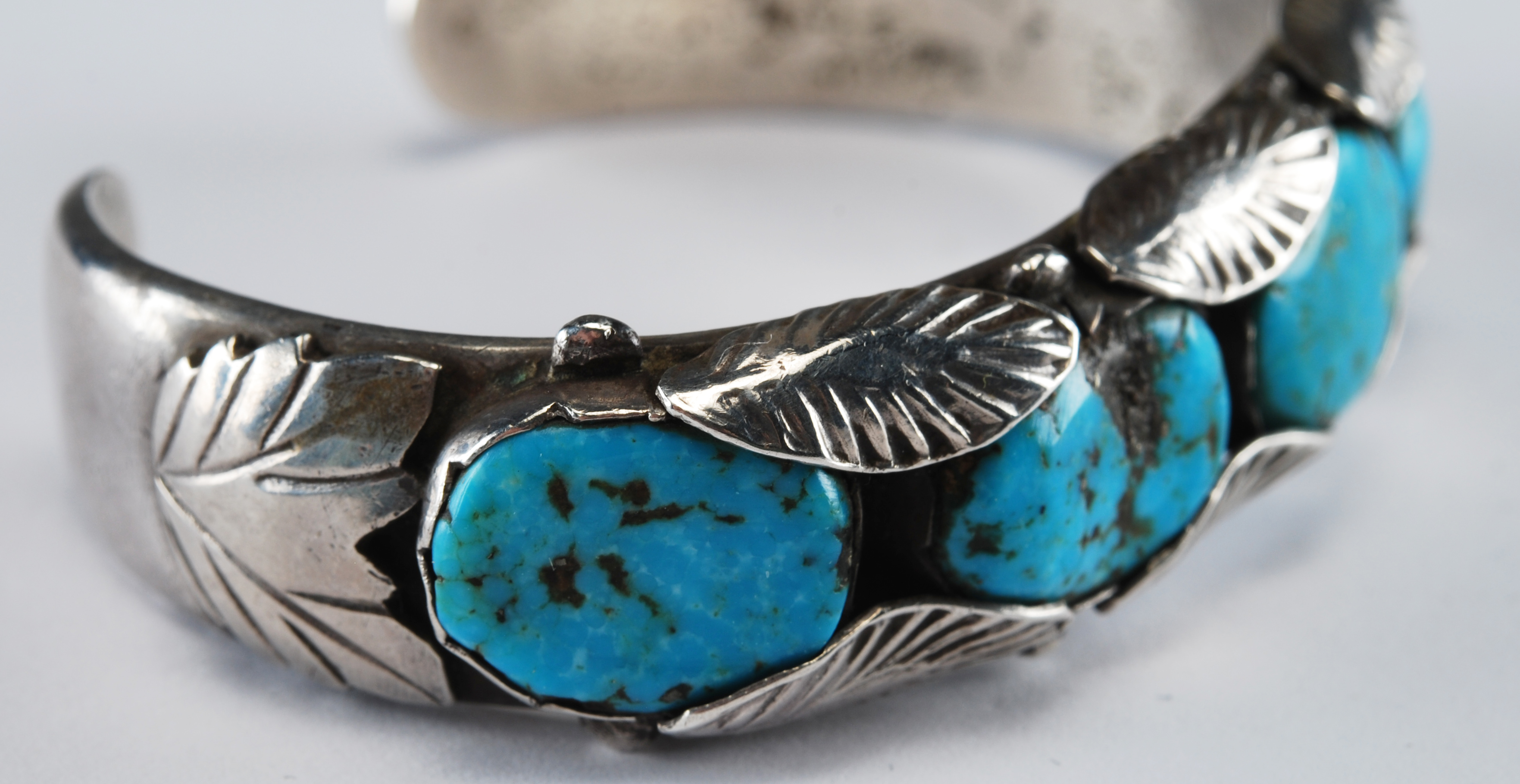 Sterling Silver and Turquoise Cuff Bracelet