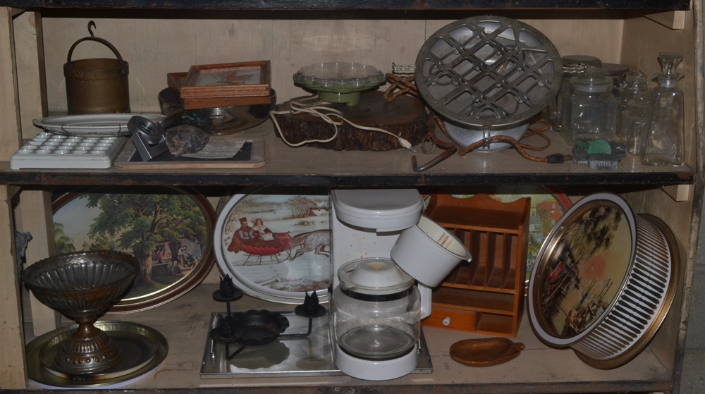 Basement Shelving Clean Out #1