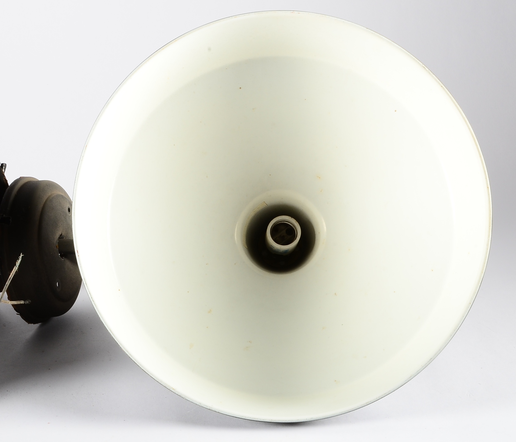 Pair of Black Metal Outdoor Lamps