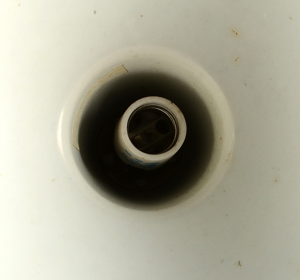 Pair of Black Metal Outdoor Lamps