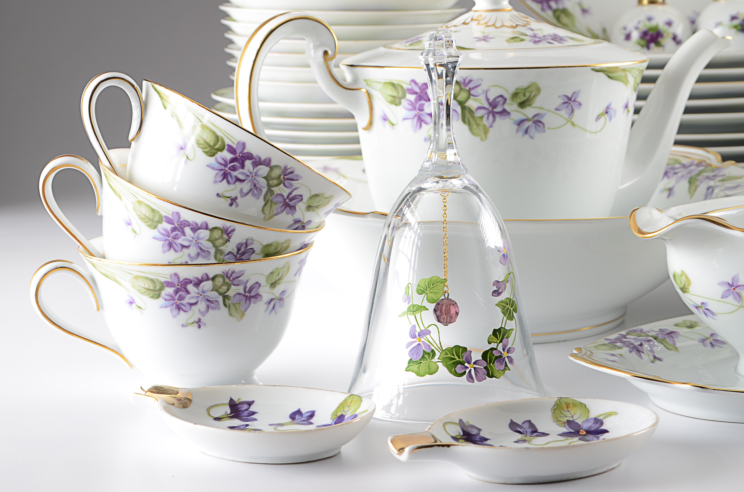 Noritake "Nancy" Pattern China and Matching Pieces