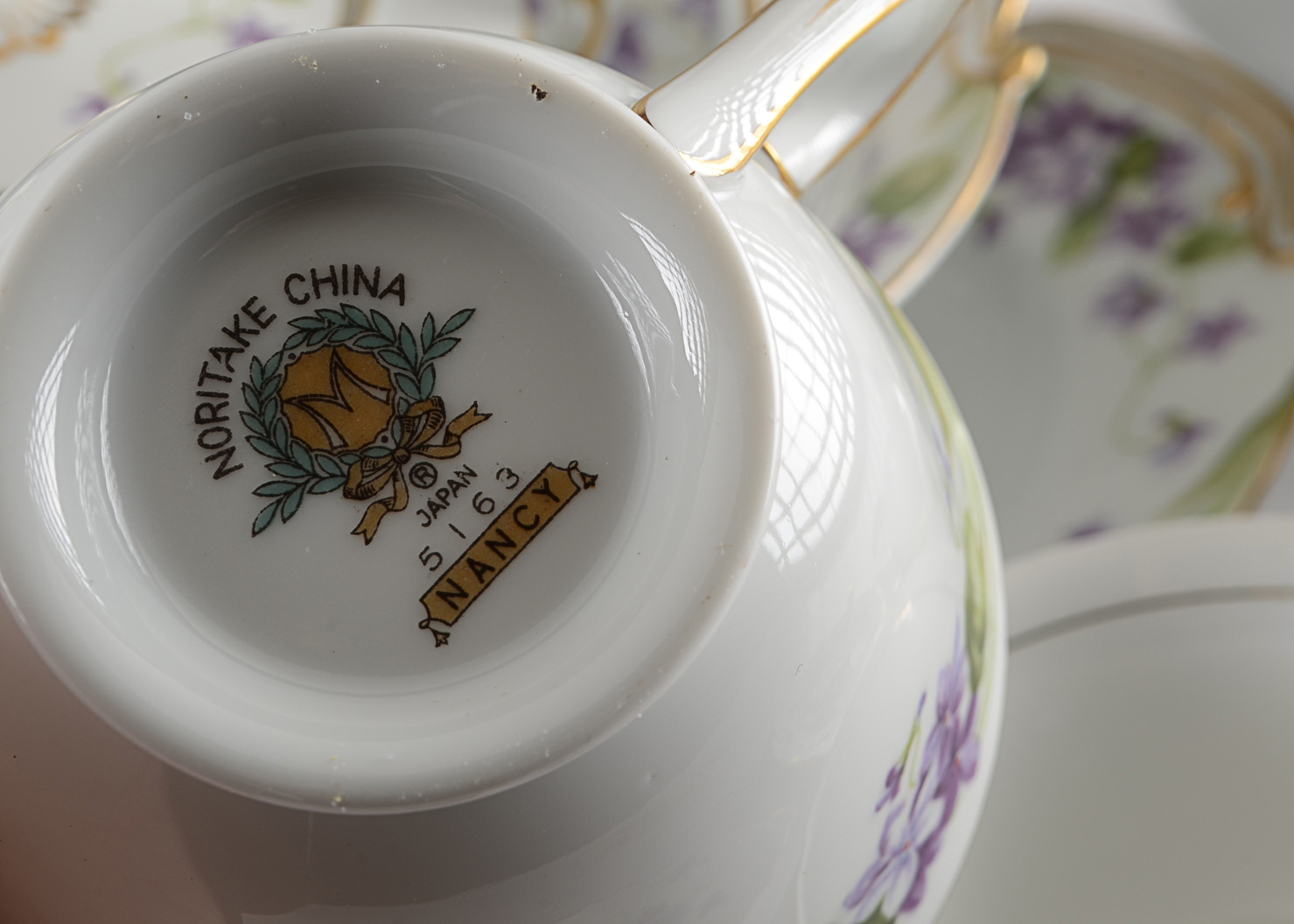 Noritake "Nancy" Pattern China and Matching Pieces