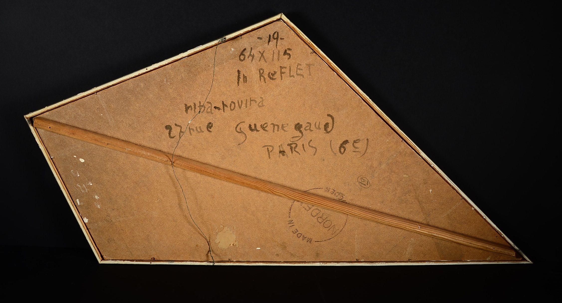 Original Francisco Riba Rovira Oil on Board Painting