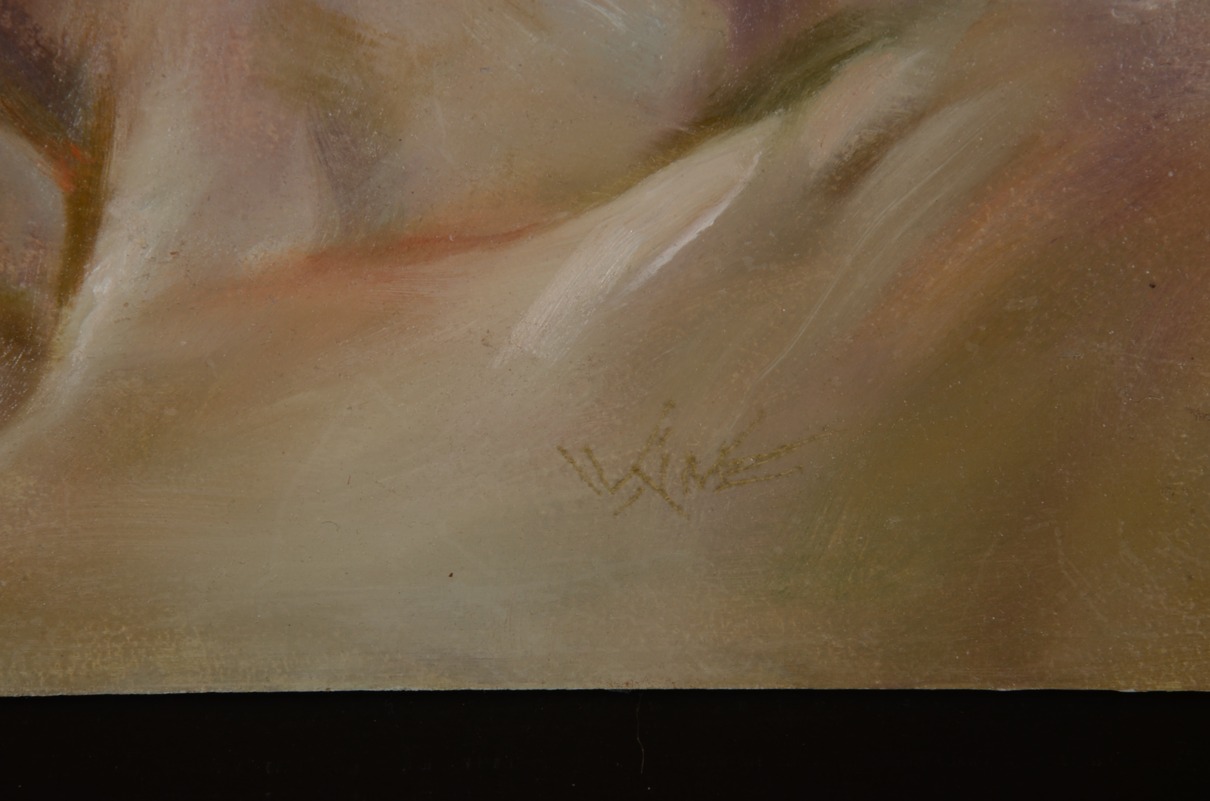 Dr. Wesley Kime Oil Painting on Academy Board