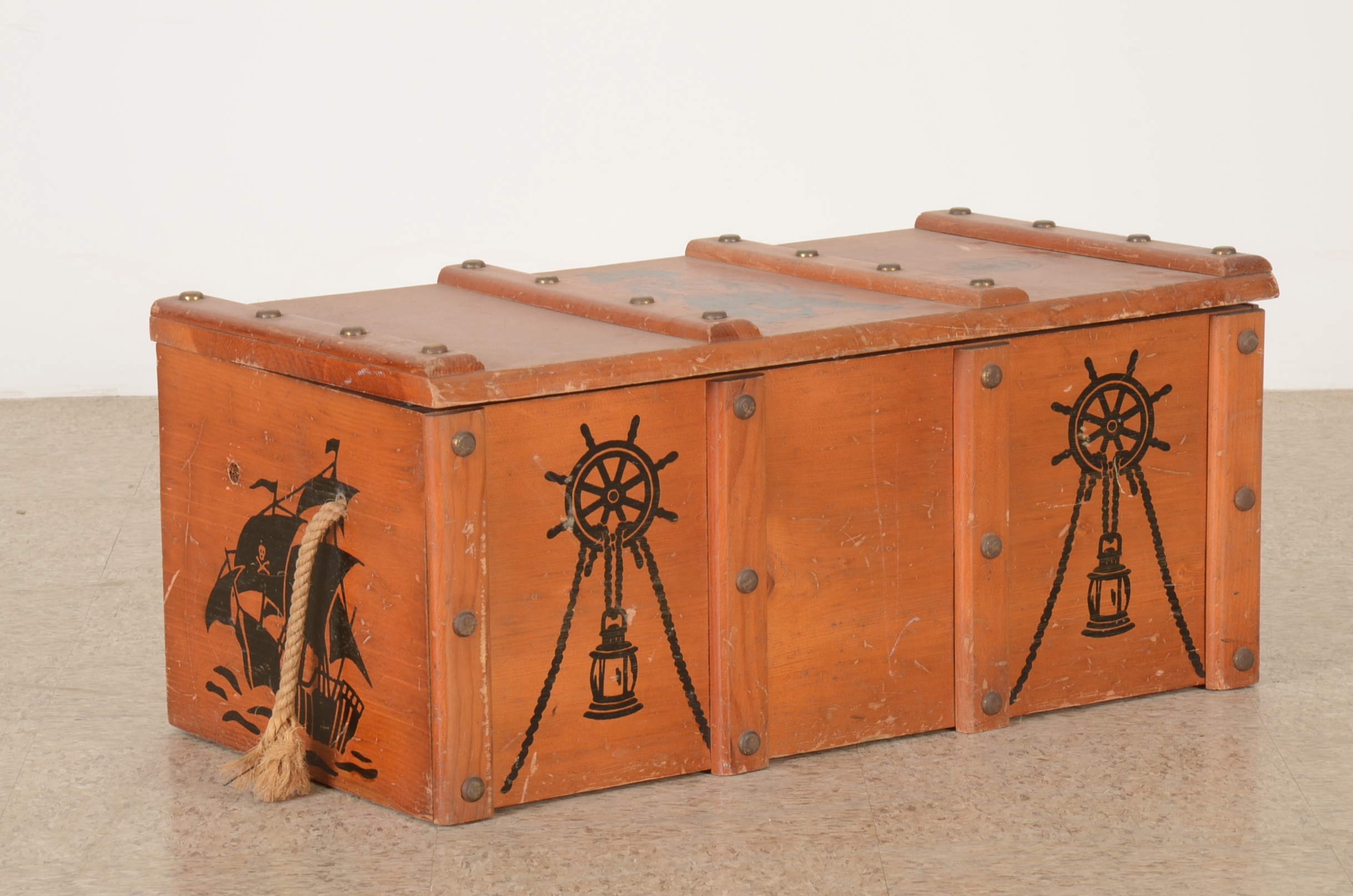 Vintage Strand Pirate Toy Chest