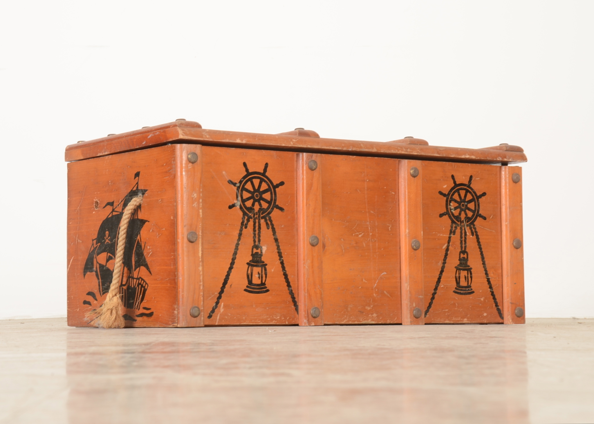 Vintage Strand Pirate Toy Chest