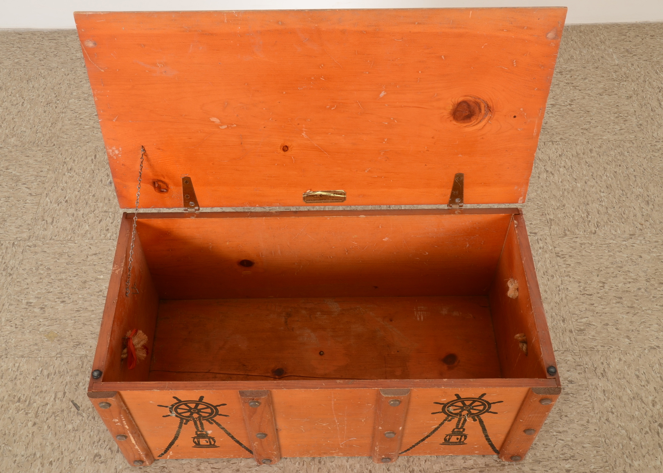 Vintage Strand Pirate Toy Chest