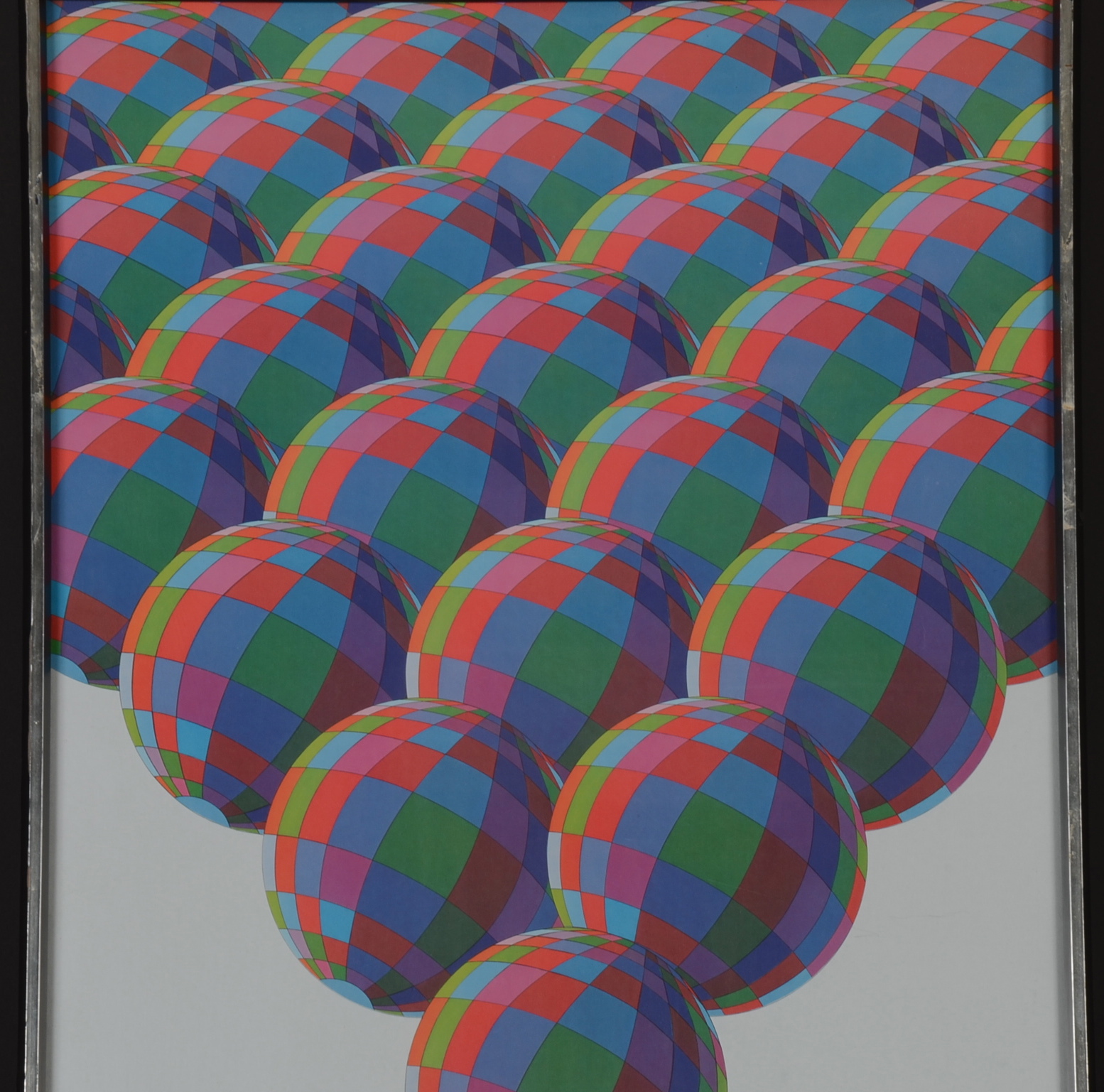 Victor Vasarely Signed Exhibition Poster