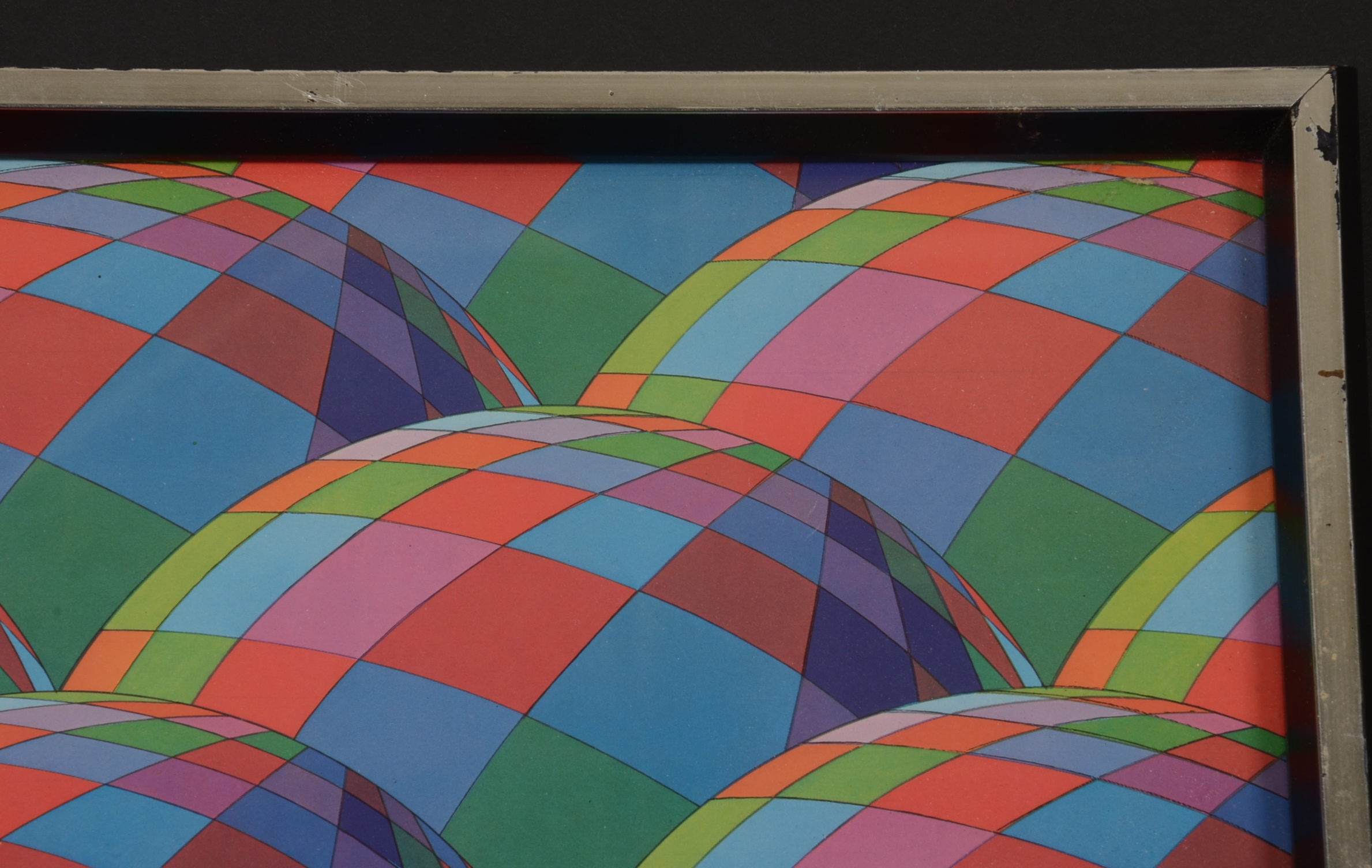 Victor Vasarely Signed Exhibition Poster