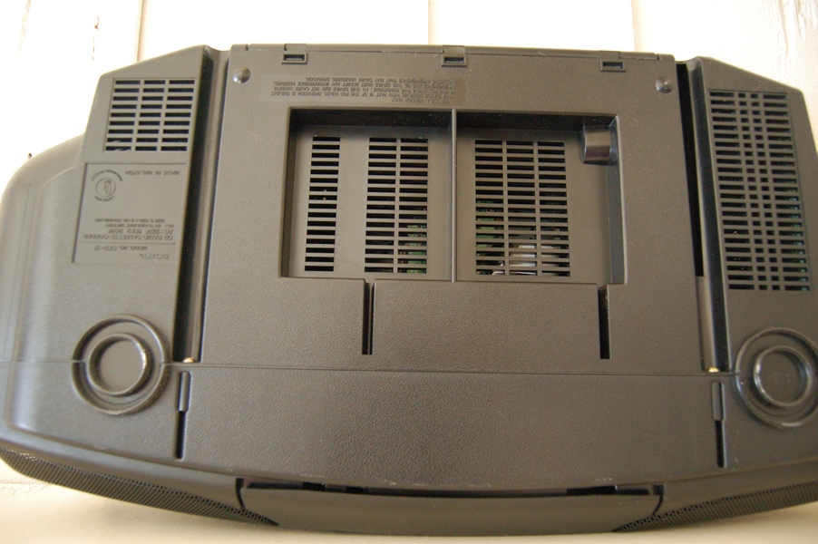 Two Sony CD Radio Cassette Players