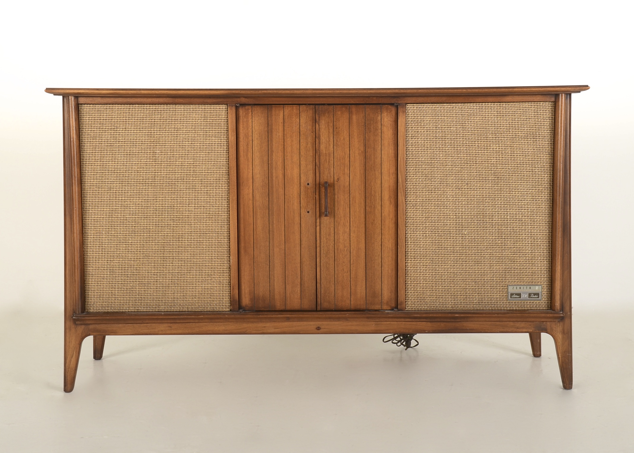 1963 Zenith High Fidelity Stereo FM Radio Console