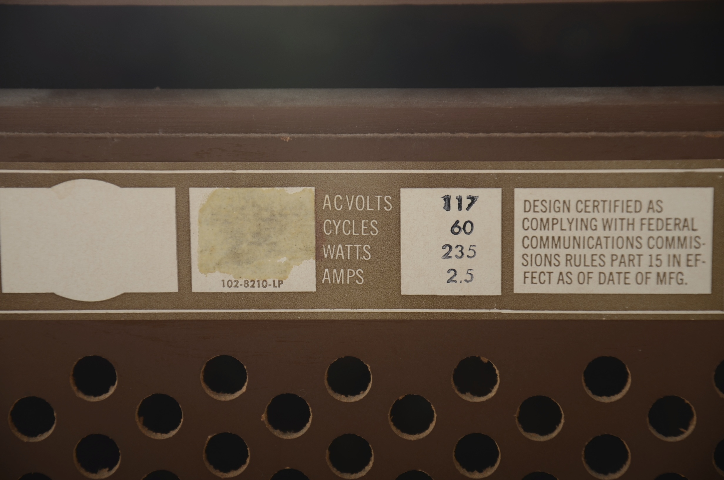 1963 Zenith High Fidelity Stereo FM Radio Console
